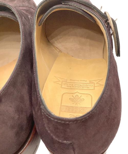 O'KEEFFE（オキーフ）O'KEEFFE (オキーフ) ダブルモンクストラップシューズ ボルドー サイズ:8の古着・服飾アイテム