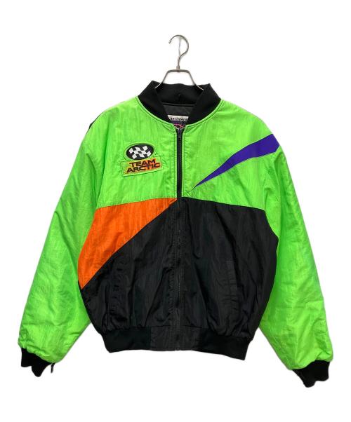 ARCTIC WEAR（アークティック ウェア）ARCTIC WEAR (アークティック ウェア) ARCTIC WEAR　ジャケット ブラック×グリーン サイズ:SIZE XLの古着・服飾アイテム