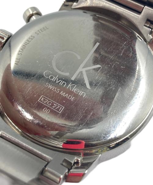 Calvin Klein（カルバンクライン）Calvin Klein (カルバンクライン) クロノグラフ グレーの古着・服飾アイテム