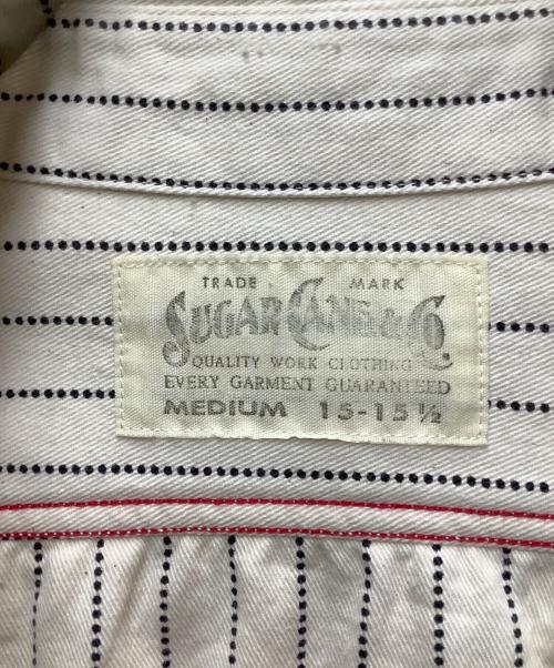 SUGAR CANE（シュガーケーン）SUGAR CANE (シュガーケーン) 長袖シャツ ベージュ サイズ:15の古着・服飾アイテム