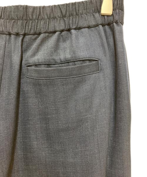 SOEJU（ソージュ）SOEJU (ソージュ) デニムライクタックワイドパンツ ネイビー サイズ:SIZE Lの古着・服飾アイテム