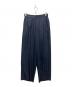 SOEJU（ソージュ）の古着「デニムライクタックワイドパンツ」｜ネイビー