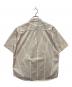 mfpen (エムエフペン) 半袖シャツ ベージュ×ブルー サイズ:SIZE　S：10000円
