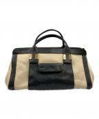 Chloeクロエ）の古着「ハンドバッグ」｜アイボリー×ブラック