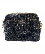 Kate Spadeケイトスペード）の古着「ショルダーバッグ」｜ブラック×ブルー