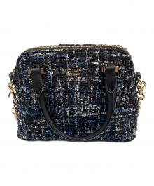 Kate Spade（ケイトスペード）の古着「ショルダーバッグ」｜ブラック×ブルー