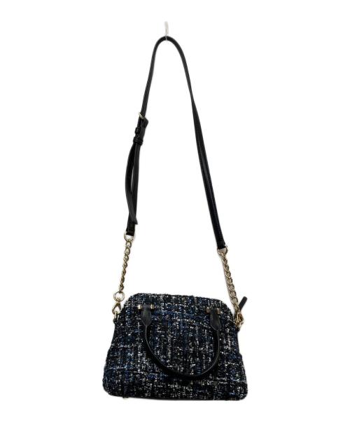 Kate Spade（ケイトスペード）Kate Spade (ケイトスペード) ショルダーバッグ ブラック×ブルーの古着・服飾アイテム