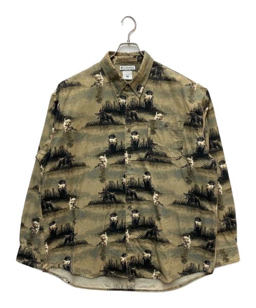 Columbia（コロンビア）Columbia (コロンビア) 長袖シャツ カーキ サイズ:XLの古着・服飾アイテム