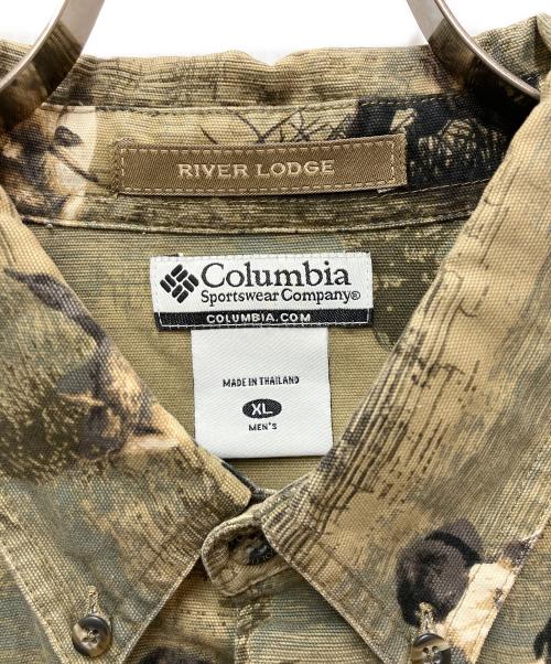 Columbia（コロンビア）Columbia (コロンビア) 長袖シャツ カーキ サイズ:XLの古着・服飾アイテム