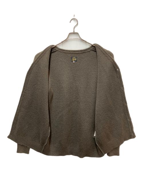 Needles（ニードルズ）Needles (ニードルズ) ニットカーディガン ブラウン サイズ:SIZE Mの古着・服飾アイテム