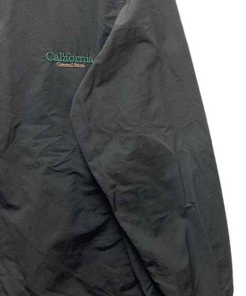 California General Store（カリフォルニアジェネラルストア）California General Store (カリフォルニアジェネラルストア) コーチジャケット ブラック サイズ:SIZE Lの古着・服飾アイテム
