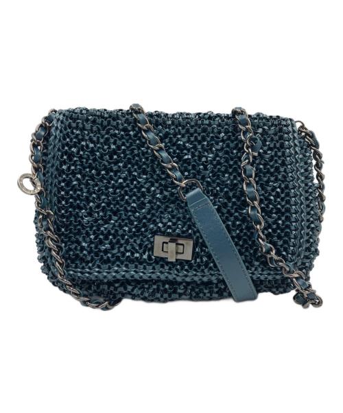 ANTEPRIMA（アンテプリマ）ANTEPRIMA (アンテプリマ) ショルダーバッグ　ルッケット ダークブルーの古着・服飾アイテム