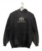 BALENCIAGAバレンシアガ）の古着「パーカー」｜ブラック