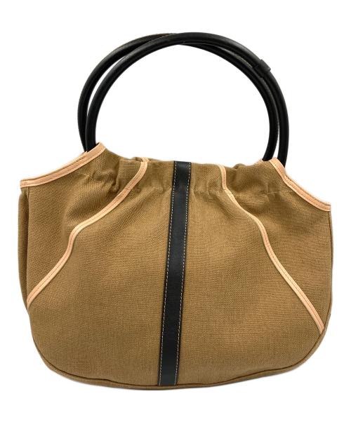 LONGCHAMP（ロンシャン）LONGCHAMP (ロンシャン) ハンドバッグ ブラウンの古着・服飾アイテム