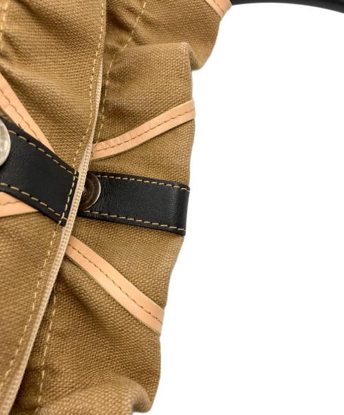 LONGCHAMP（ロンシャン）LONGCHAMP (ロンシャン) ハンドバッグ ブラウンの古着・服飾アイテム