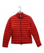ARMANI EXCHANGEアルマーニ エクスチェンジ）の古着「ARMANI EXCHANGE　ダウンジャケット」｜レッド