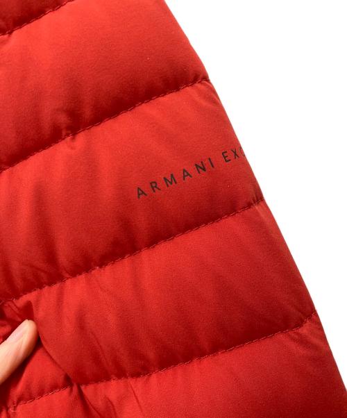 ARMANI EXCHANGE（アルマーニ エクスチェンジ）ARMANI EXCHANGE (アルマーニ エクスチェンジ) ARMANI EXCHANGE　ダウンジャケット レッド サイズ:SIZE XSの古着・服飾アイテム