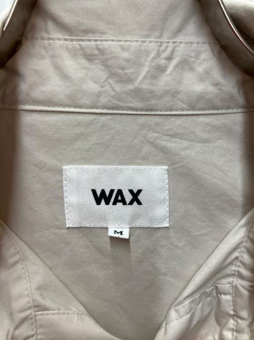 WAX（ワックス）WAX (ワックス) 長袖シャツ ベージュ サイズ:SIZE Mの古着・服飾アイテム
