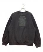 doubletダブレット）の古着「スウェット」｜ブラック