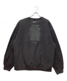 doublet（ダブレット）の古着「スウェット」｜ブラック