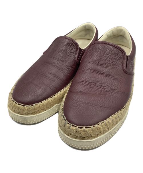 VALENTINO GARAVANI（ヴァレンティノ・ガラヴァーニ）VALENTINO GARAVANI (ヴァレンティノ・ガラヴァーニ) スリッポン パープル サイズ:SIZE 26.5cmの古着・服飾アイテム