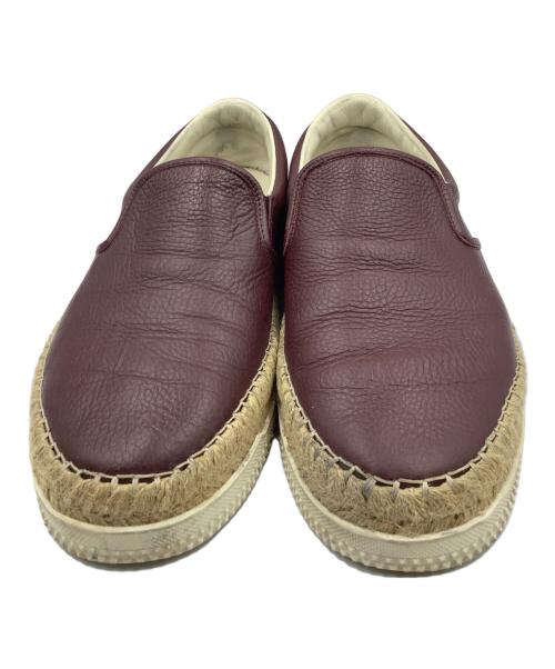 VALENTINO GARAVANI（ヴァレンティノ・ガラヴァーニ）VALENTINO GARAVANI (ヴァレンティノ・ガラヴァーニ) スリッポン パープル サイズ:SIZE 26.5cmの古着・服飾アイテム