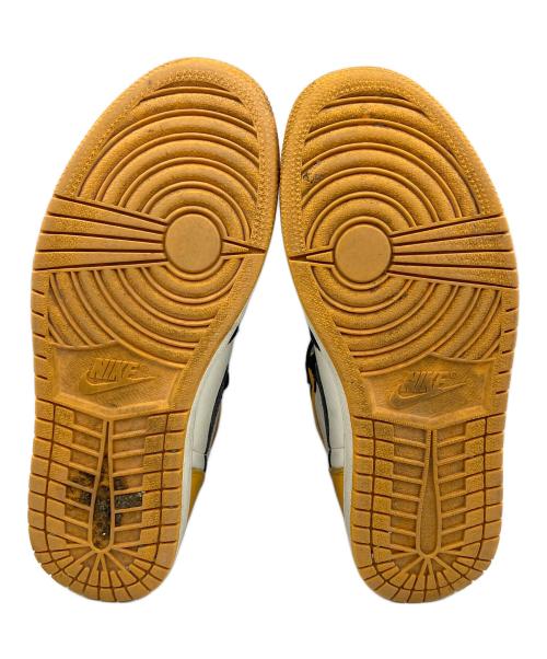 NIKE（ナイキ）NIKE (ナイキ) AIR JORDAN 1 RETRO HIGH OG(エアジョーダン1 レトロ ハイ オージー） ブラック×オレンジ サイズ:27.5の古着・服飾アイテム