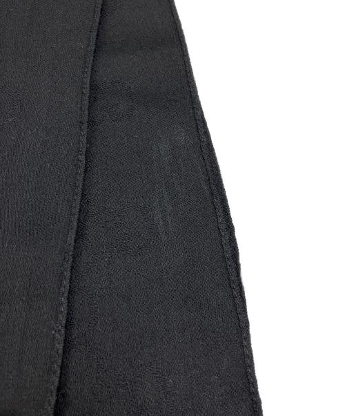 GUCCI（グッチ）GUCCI (グッチ) ウールマフラー ブラックの古着・服飾アイテム