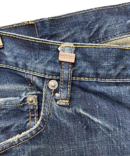 Hysteric Glamour（ヒステリックグラマー）Hysteric Glamour (ヒステリックグラマー) デニムパンツ インディゴ サイズ:SIZE 81cm （W32)の古着・服飾アイテム