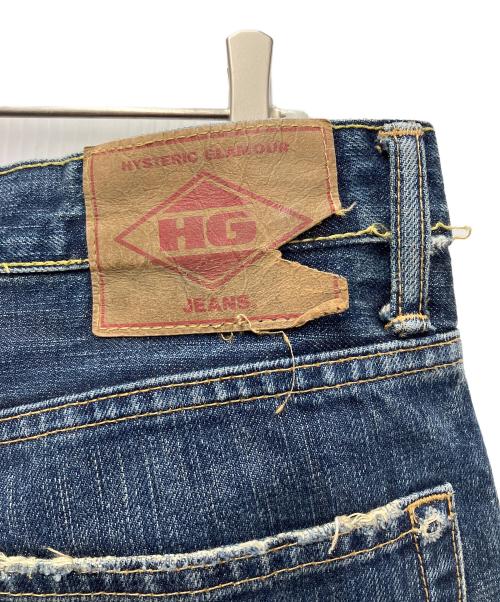 Hysteric Glamour（ヒステリックグラマー）Hysteric Glamour (ヒステリックグラマー) デニムパンツ インディゴ サイズ:SIZE 81cm （W32)の古着・服飾アイテム