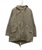 FRED PERRYフレッドペリー）の古着「FRED PERRY　ライナー付モッズコート」｜グリーン