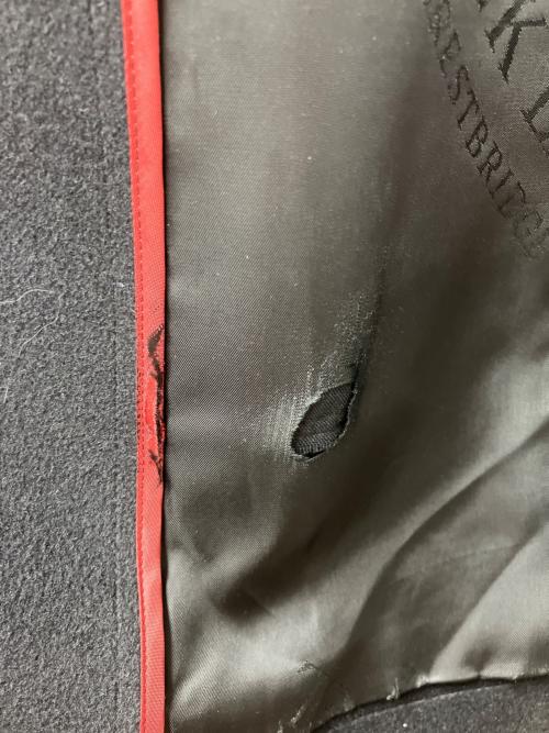 BLACK LABEL CRESTBRIDGE（ブラックレーベル クレストブリッジ）BLACK LABEL CRESTBRIDGE (ブラックレーベル クレストブリッジ) BLACK LABEL CRESTBRIDGEコート ブラック サイズ:SIZE　Mの古着・服飾アイテム