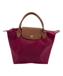 LONGCHAMP（ロンシャン）の古着「船型トートバッグ」｜ボルドー
