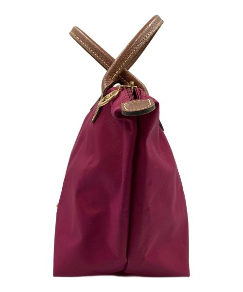 LONGCHAMP（ロンシャン）LONGCHAMP (ロンシャン) 船型トートバッグ ボルドーの古着・服飾アイテム