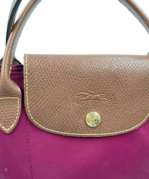 LONGCHAMP（ロンシャン）LONGCHAMP (ロンシャン) 船型トートバッグ ボルドーの古着・服飾アイテム