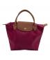 LONGCHAMP（ロンシャン）の古着「船型トートバッグ」｜ボルドー