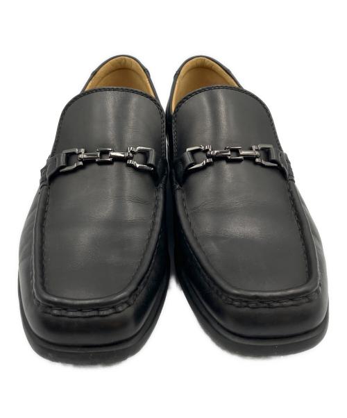 BURBERRY LONDON（バーバリーロンドン）BURBERRY LONDON (バーバリーロンドン) ビットローファー ブラック サイズ:SIZE 25cmの古着・服飾アイテム