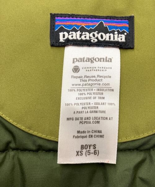 Patagonia（パタゴニア）Patagonia (パタゴニア) 中綿ジャケット グリーン サイズ:5-6の古着・服飾アイテム