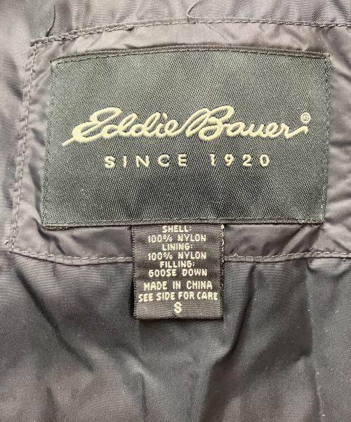 Eddie Bauer（エディーバウアー）Eddie Bauer (エディーバウアー) ダウンベスト ブラック サイズ:34の古着・服飾アイテム