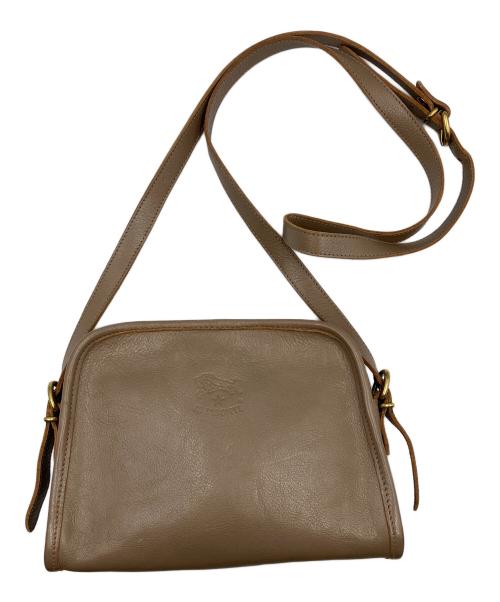 IL BISONTE（イル ビゾンテ）IL BISONTE (イル ビゾンテ) IL BISONTEショルダーバッグ ブラウンの古着・服飾アイテム