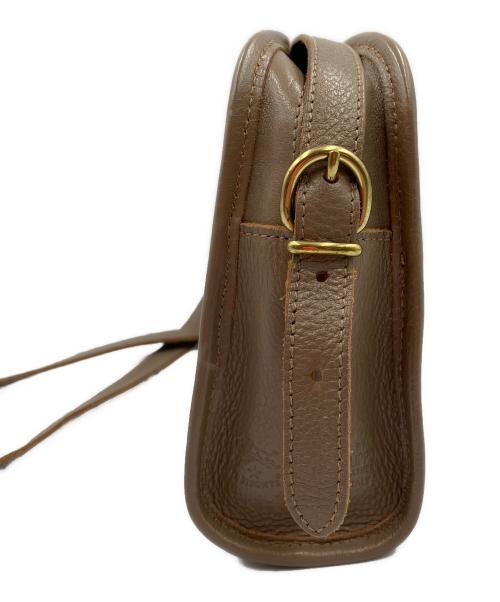 IL BISONTE（イル ビゾンテ）IL BISONTE (イル ビゾンテ) IL BISONTEショルダーバッグ ブラウンの古着・服飾アイテム