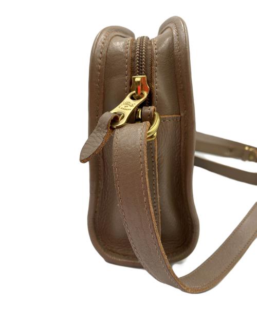 IL BISONTE（イル ビゾンテ）IL BISONTE (イル ビゾンテ) IL BISONTEショルダーバッグ ブラウンの古着・服飾アイテム