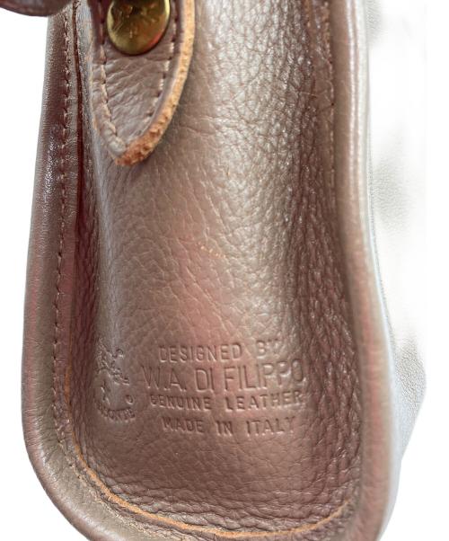 IL BISONTE（イル ビゾンテ）IL BISONTE (イル ビゾンテ) IL BISONTEショルダーバッグ ブラウンの古着・服飾アイテム