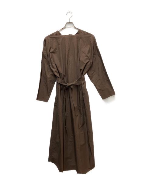 loin.（ロワン）loin. (ロワン) loin.　長袖ワンピース ブラウン サイズ:SIZE　38の古着・服飾アイテム
