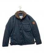 POLEWARDSポールワーズ）の古着「POLEWARDSダウンジャケット」｜ネイビー