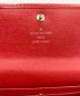 中古・古着 LOUIS VUITTON (ルイ ヴィトン) 長財布 レッド：15000円