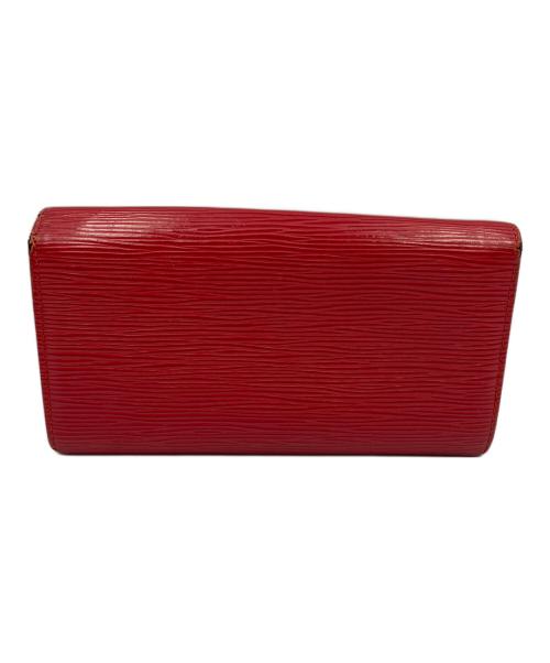 LOUIS VUITTON（ルイ ヴィトン）LOUIS VUITTON (ルイ ヴィトン) 長財布 レッドの古着・服飾アイテム