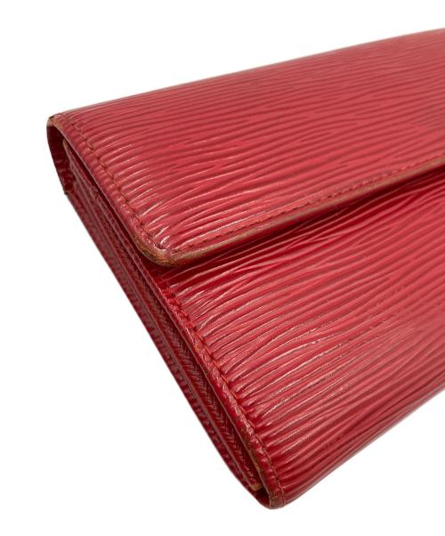 LOUIS VUITTON（ルイ ヴィトン）LOUIS VUITTON (ルイ ヴィトン) 長財布 レッドの古着・服飾アイテム