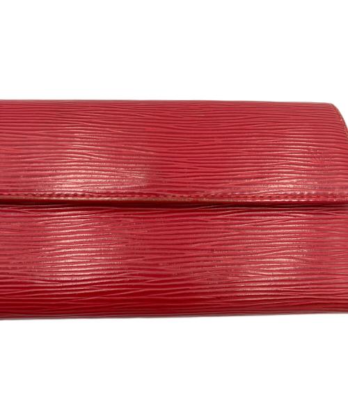 LOUIS VUITTON（ルイ ヴィトン）LOUIS VUITTON (ルイ ヴィトン) 長財布 レッドの古着・服飾アイテム