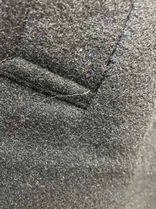 COMME des GARCONS HOMME（コムデギャルソン オム）COMME des GARCONS HOMME (コムデギャルソン オム) ステンカラーコート ブラック サイズ:SIZE Mの古着・服飾アイテム